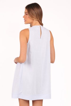 Daniela Mini Dress – Blue