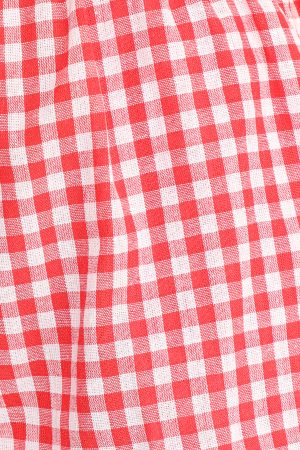 Daphne Short Set – Yellow Red Gingham