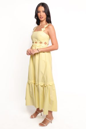 Dixie Maxi Dress – Yellow