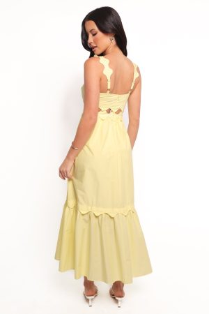 Dixie Maxi Dress – Yellow
