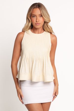 Doria Top – Cream