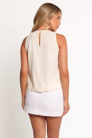 Doria Top – Cream