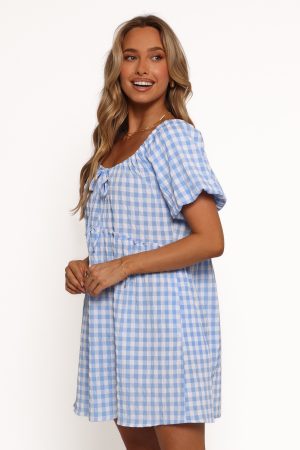 Dorothea Mini Dress – Blue