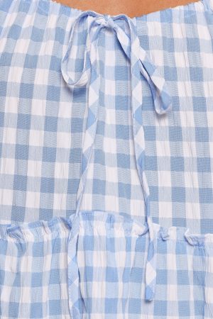 Dorothea Mini Dress – Blue