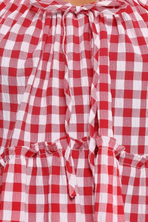 Dorothea Mini Dress – Red