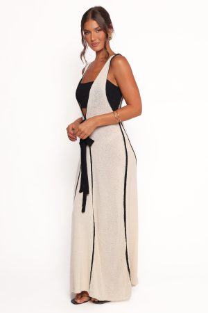 Draco Midi Dress – Cream