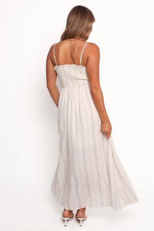 Dulce Midi Dress – Dream Blue