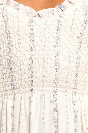 Dulce Midi Dress – Dream Blue