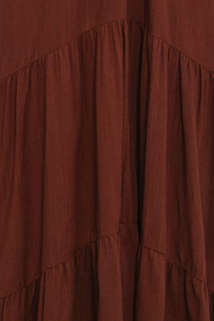 Eleonara Midi Dress – Chocolate
