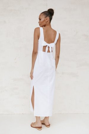 Emery Maxi Dress – White