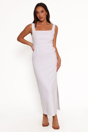 Emery Maxi Dress – White