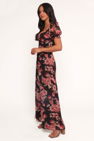 Estie Pants – Black Floral