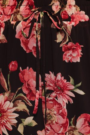 Estie Pants – Black Floral