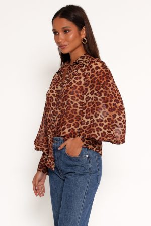 Fleetwood Blouse – Leopard