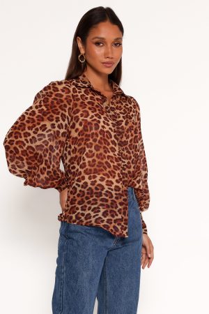 Fleetwood Blouse – Leopard