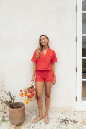 Flo Shorts – Red