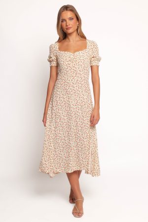 Franklin Dress – Cream Floral