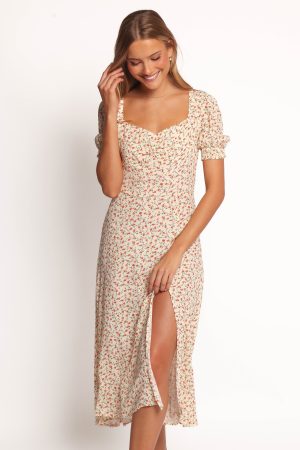 Franklin Dress – Cream Floral