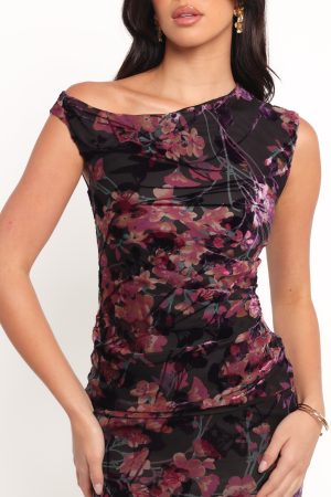 Genevieve Maxi Dress – Floral