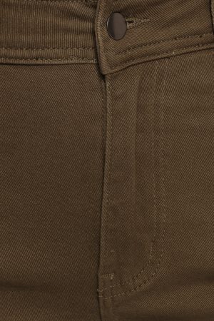 Georgette High Waisted Straight Leg Pants – Olive