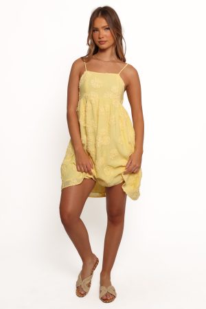 Giana Mini Dress – Yellow