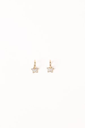 Hayden Star Earrings – Gold