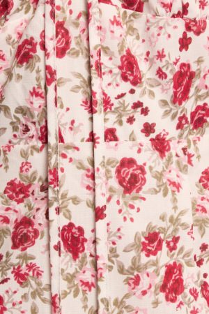 Imelda Midi Dress – Rose Print