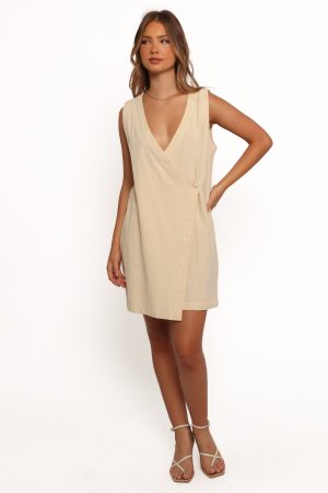 India Mini Dress – Butter Yellow