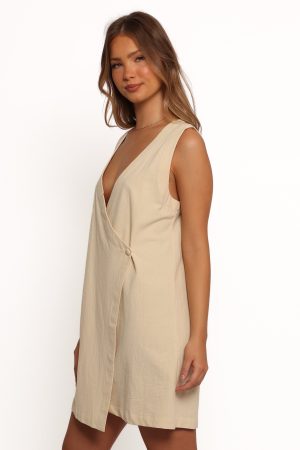 India Mini Dress – Butter Yellow