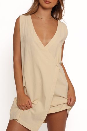 India Mini Dress – Butter Yellow