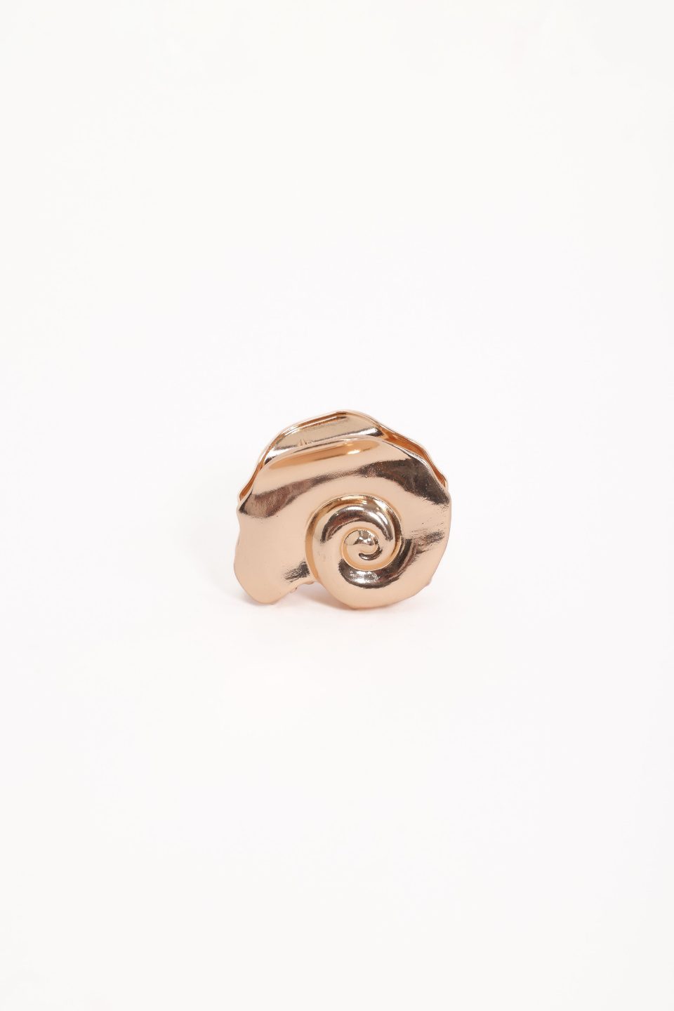 Indy Shell Hair Clip - Gold