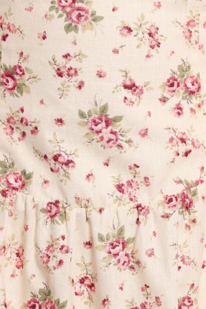 Isobelle Mini Dress – Red Floral