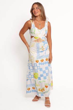 Janina Maxi Dress – Multi Print
