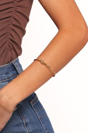 Jarvis Knot Bracelet – Gold