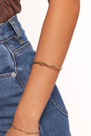 Jarvis Knot Bracelet – Gold