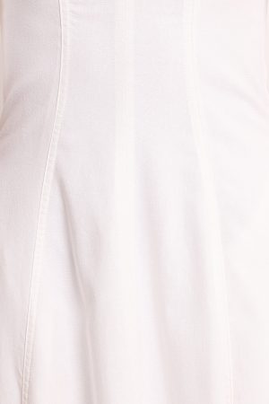 Jensen Off Shoulder Midi Dress – Ivory