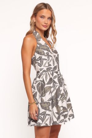 Johnson Mini Dress – Vineyard Green