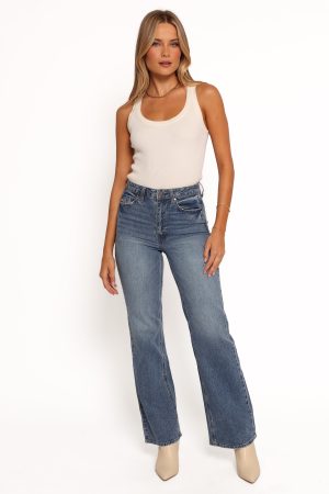 Jolene Wide Leg Jeans – Reflecting