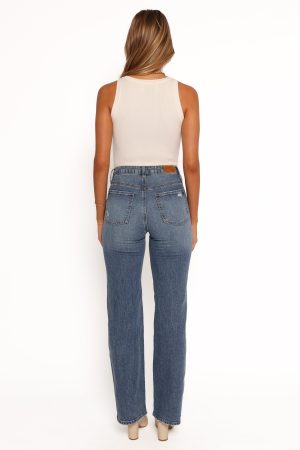 Jolene Wide Leg Jeans – Reflecting