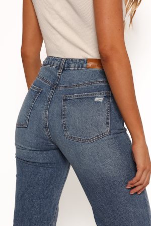 Jolene Wide Leg Jeans – Reflecting