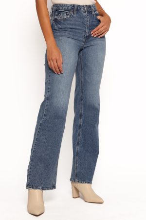 Jolene Wide Leg Jeans – Reflecting