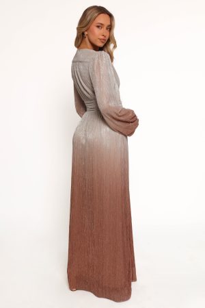 Jovie Maxi Dress – Starlight Bronze