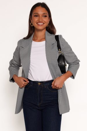 Juliette Blazer – Black/White
