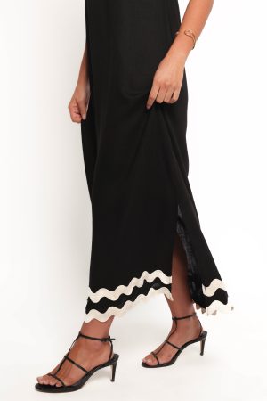 Juno Maxi Dress – Black