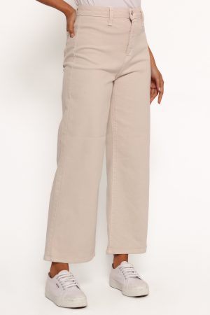 Just Black Trouser Wide Leg Jean – Supermoon