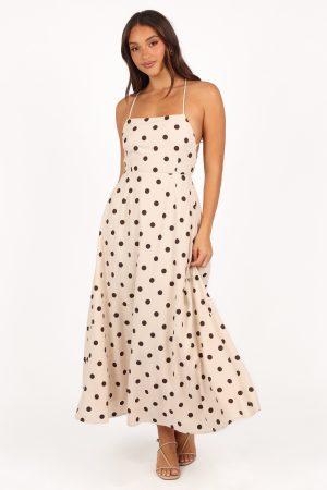 Kailana Midi Dress – Cream