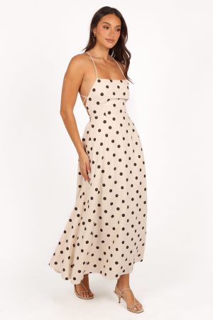 Kailana Midi Dress – Cream