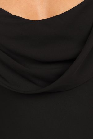 Kamryn Midi Dress – Black