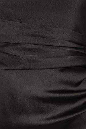 Kara Strapless Maxi Dress – Black