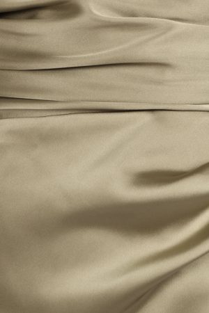 Kara Strapless Maxi Dress – Olive